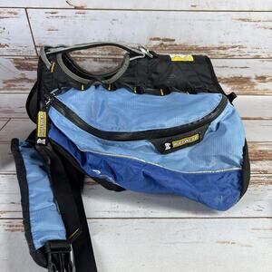 RUFFWEAR Approach Pack Dog Gear Harness Backpack Saddlebag Hiking Large Blue